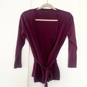 The Limited Women's Purple Cardigan Size Small Robe